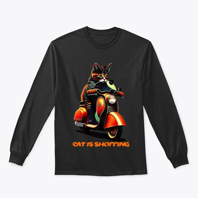 Shop cat t-shirt